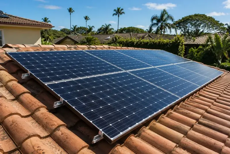 Installation de panneaux solaires à Rousson